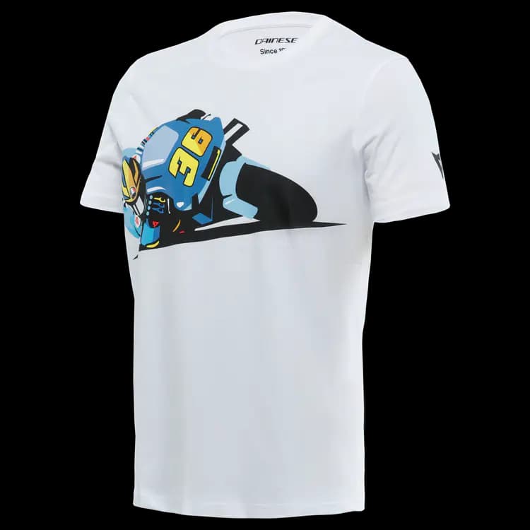 Dainese Motorcycle T-Shirt - Joan White - Image