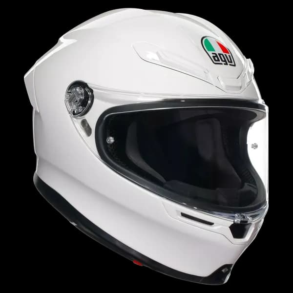 AGV K6 S Motorcycle Helmet - Gloss White - Image