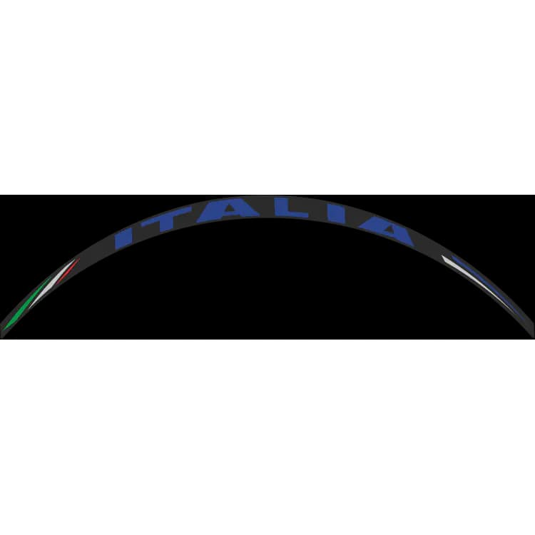 OneDesign Motorcycle Rim Sticker - Italia Blue DCW48P - Image