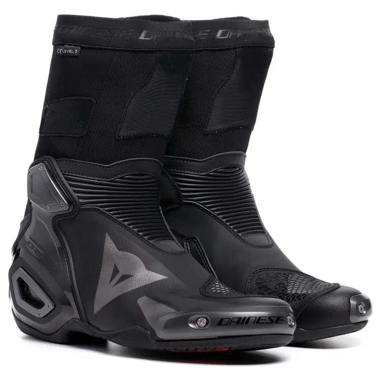 Dainese Racing Motorcycle Boots - Axial 2 Black/Black - Image