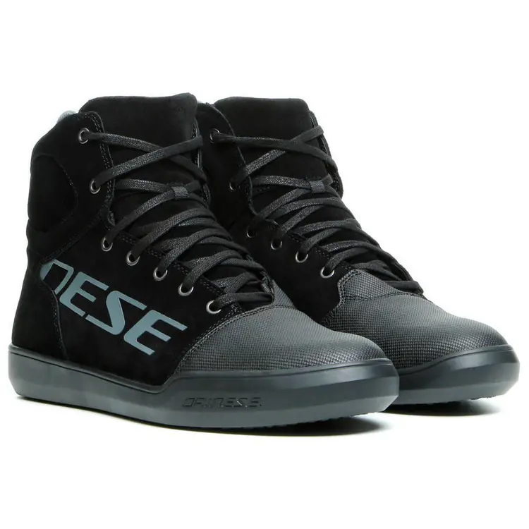 Dainese Waterproof Motorcycle Shoes - York D-WP Black/Anthracite - Image