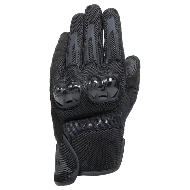 Dainese Textile Summer Motorcycle Gloves - Mig 3 Air Black/Black - Image