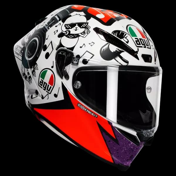 AGV Pista GP RR Motorcycle Helmet - Limited Edition Guevara Motegi 2022 - Image