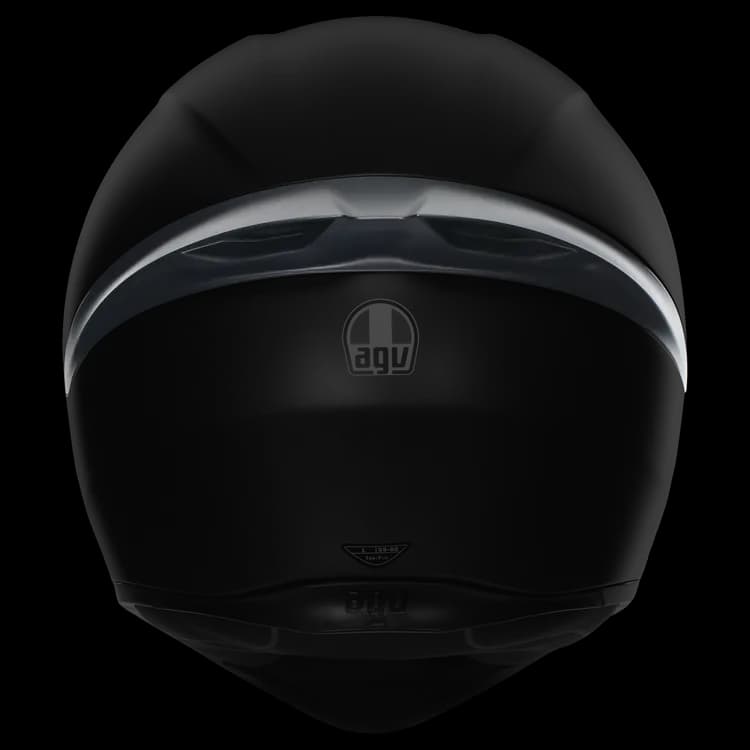 AGV K1 S Motorcycle Helmet Spoiler - Matt Black - Image