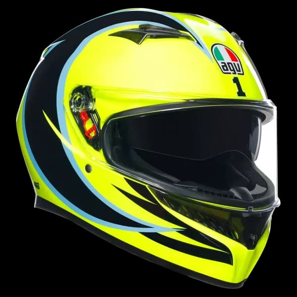 AGV K3 Motorcycle Helmet - Rossi WT Phillip Island 2005 - Image