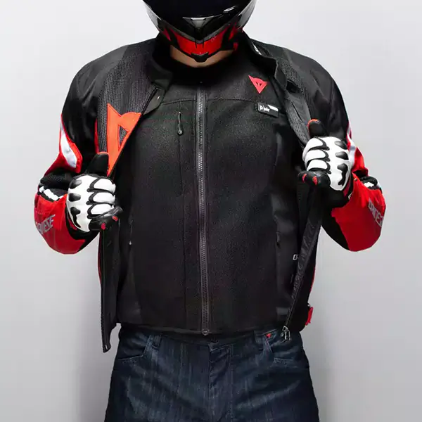 Protective motorcycle jackets for all weather conditions